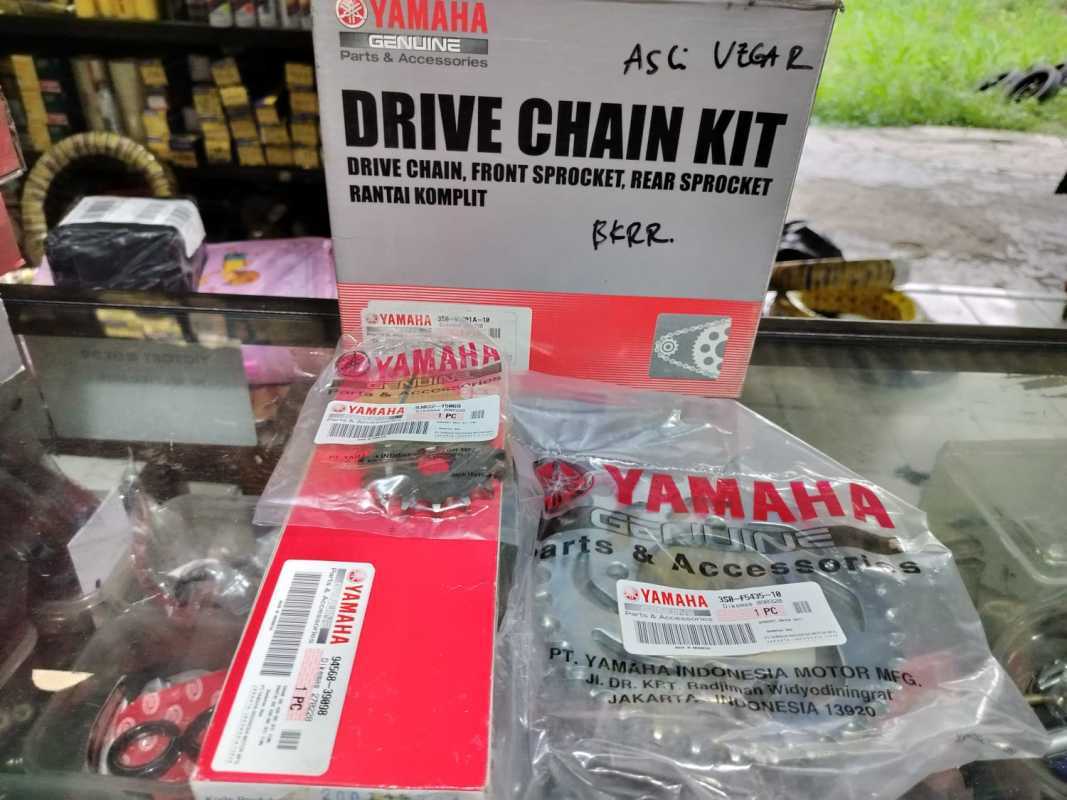 Promo Gear Set Komplit Vega R New Original Yamaha 3so-w001a-10 Diskon 6 ...