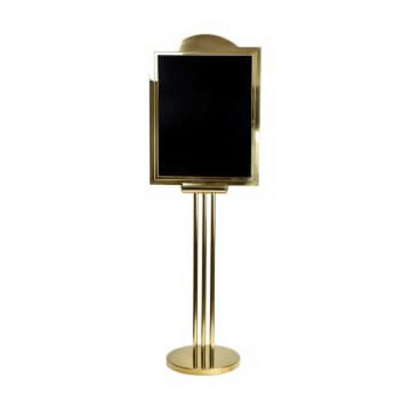 Jual Krisbow Standing Poster P12 Gold Signboard Sign Board Sign