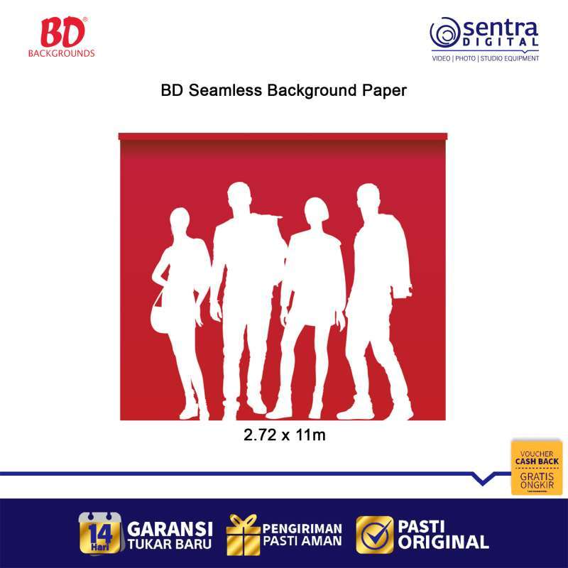 Jual Bd Seamless Background Paper Kertas Roll Ukuran 2.72 X 11 Meter
