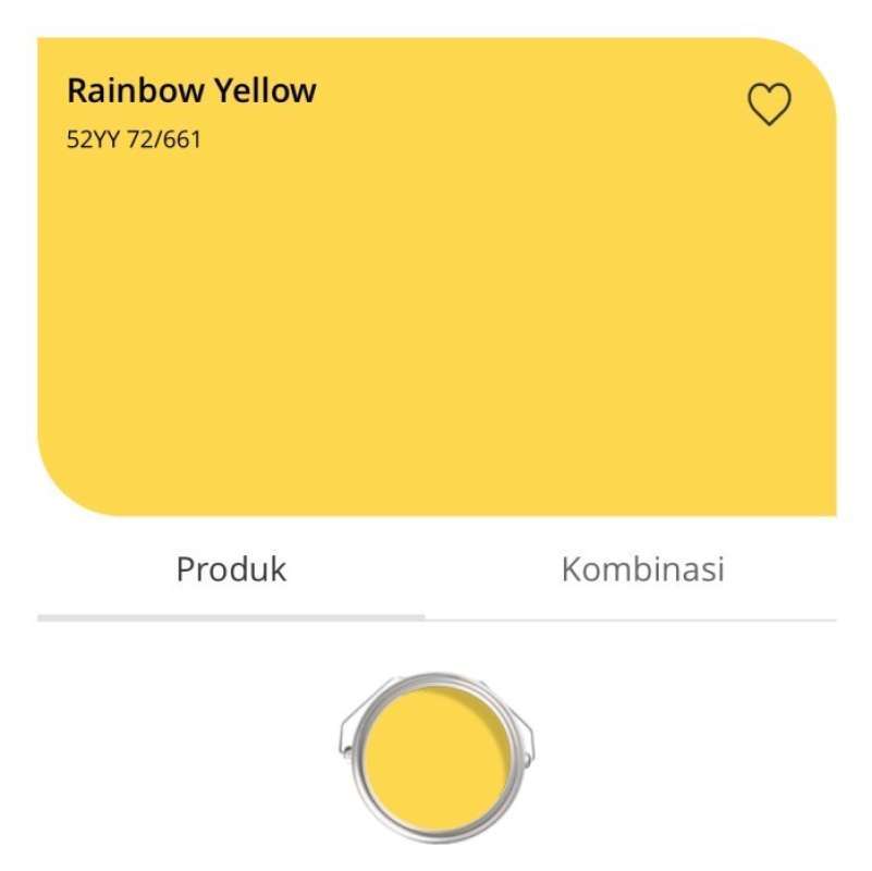 Promo Dulux Easy Clean Rainbow Yellow 2,5L Gallon Tinting CSS Interior