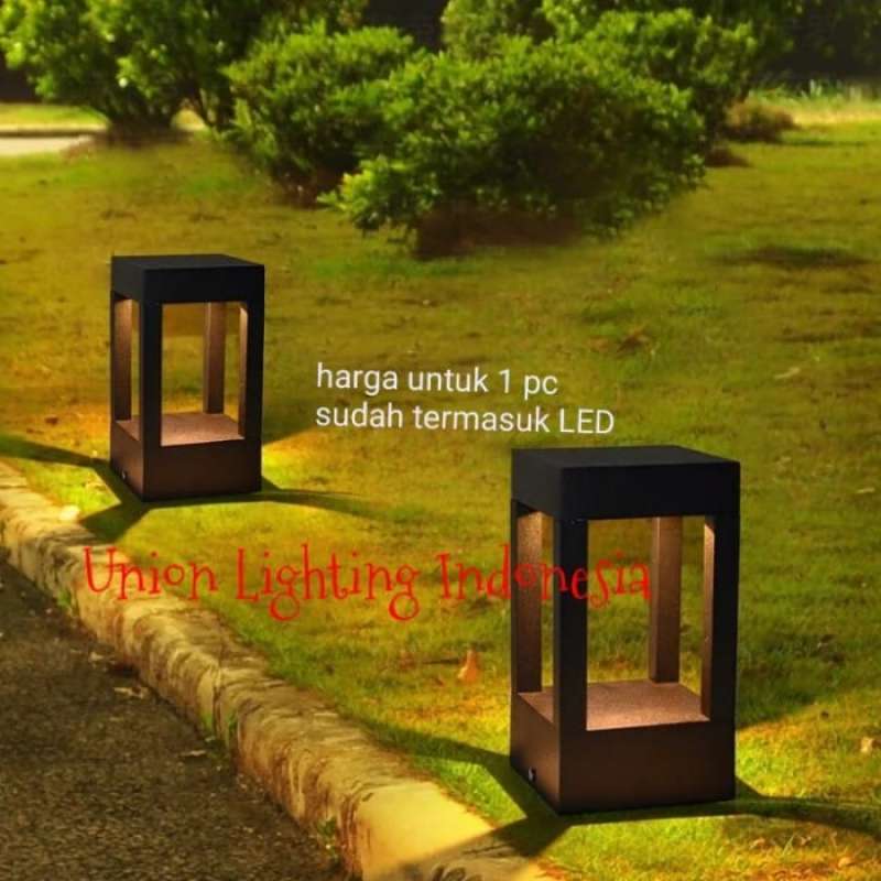 Promo SL8312 LAMPU PILAR TAMAN PAGAR HIAS OUTDOOR LED MINIMALIS Diskon