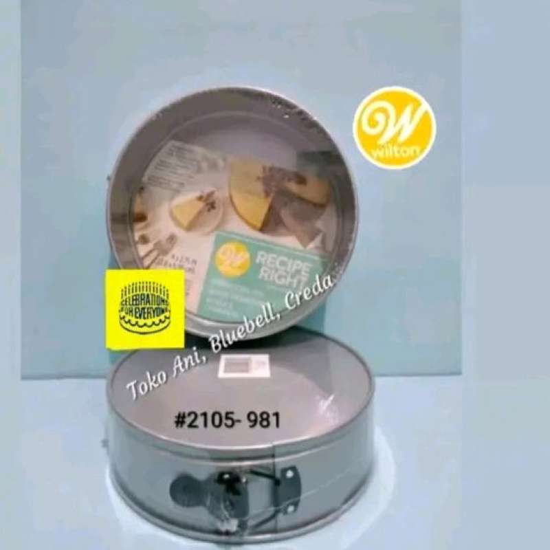 Wilton Recipe Right Non Stick Round Springform Pan ∅ cm, H cm ∅  Inch x Inch) 2105-981