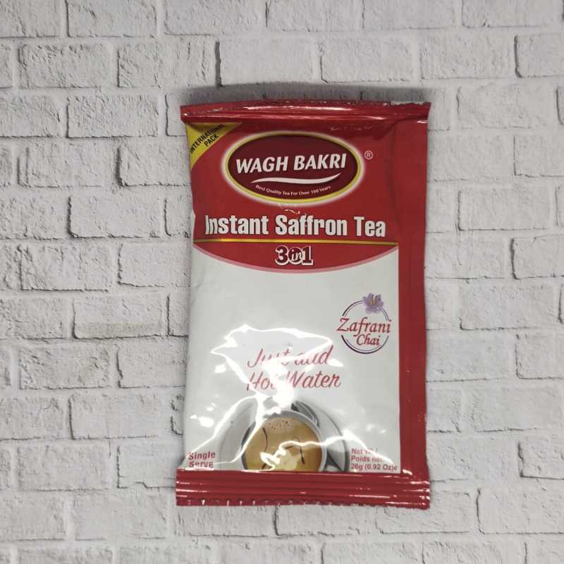 Jual WAGH BAKRI INSTAN TEA ALL VARIAN SACHET SAFFRON 26G di Seller
