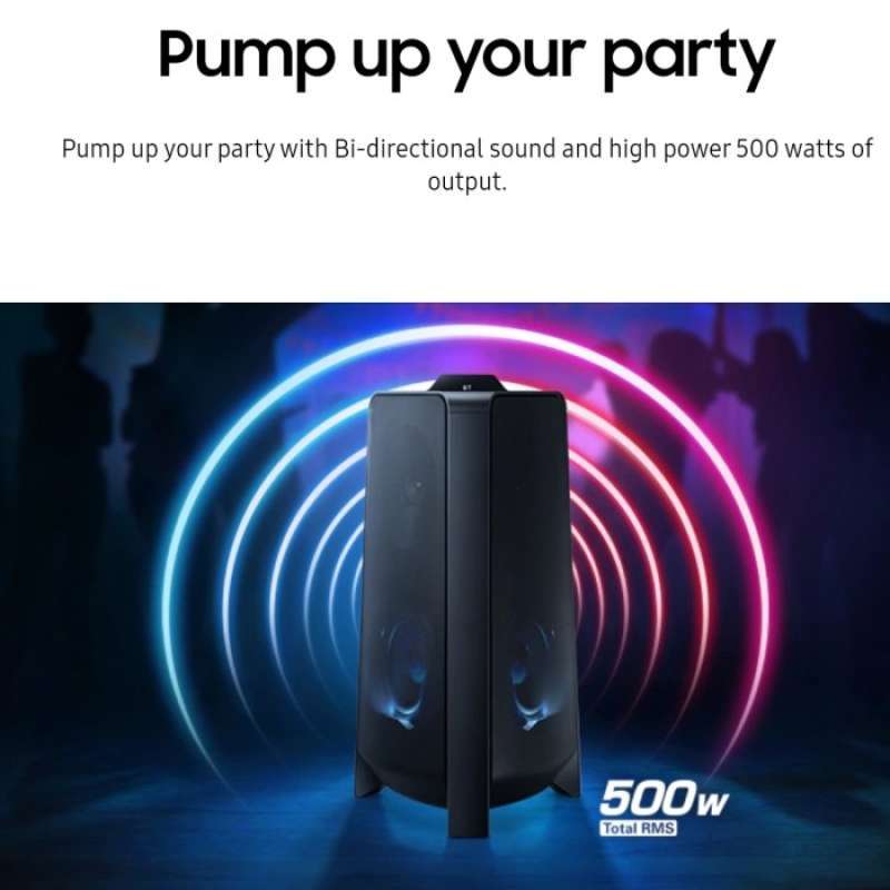 Mxt50 Promo Samsung Giga Sound Tower MX-T50 Speaker Party Karaoke Portable ...