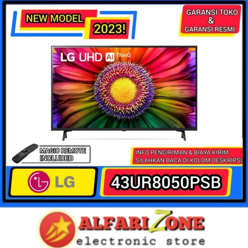 Promo Smart Tv Led 4K Uhd 43Ur8050Psb 43 Inch 43Ur8050 43Ur80 Ur8050 43