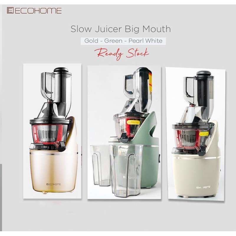 Jual Ecohome ESJ999BM Slow Juicer Big Mouth / Slow Juicer Ecohome di