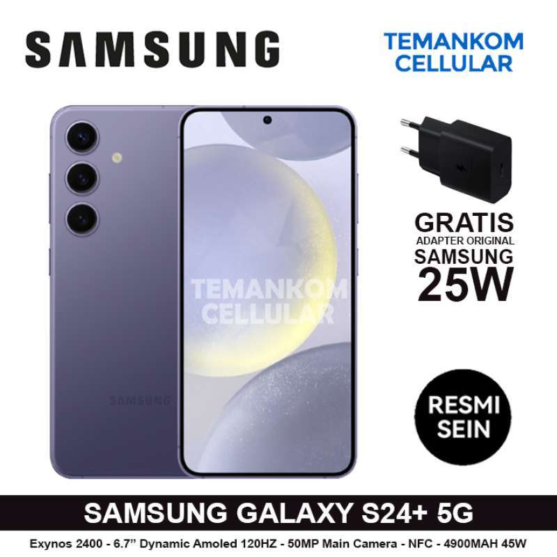 Jual Samsung S24 Plus 5g S24+ Ram 12/256 12gb 256gb Garansi Resmi Sein