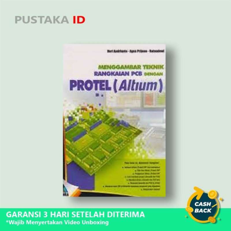 Jual Buku Menggambar Teknik Rangkaian Pcb Dengan Protel (altium) Di