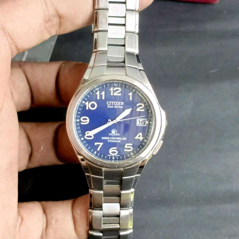Jual Ja0496 Jam Tangan Citizen Ecodrive Solartech Titanium Metal Di Seller Yani Gita Sambirejo Kab. Kediri Blibli