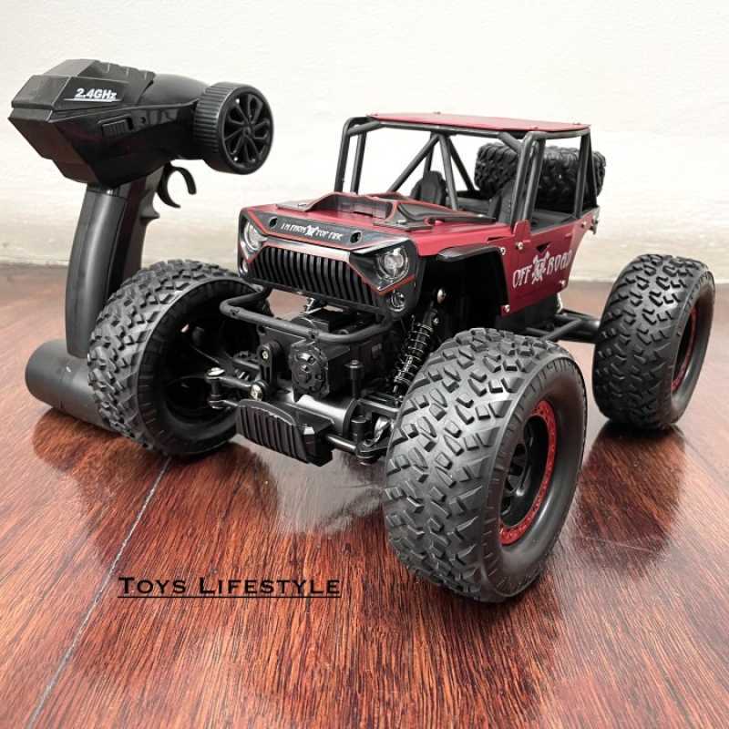 Promo Mainan Mobil Remote Control Rc Rock Crawler Offroad Besar