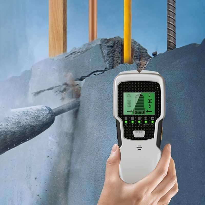 Jual Tucuxi Detektor Logam Kayu 5 In 1 Wall Scanner Alarm Lcd Backlit ...