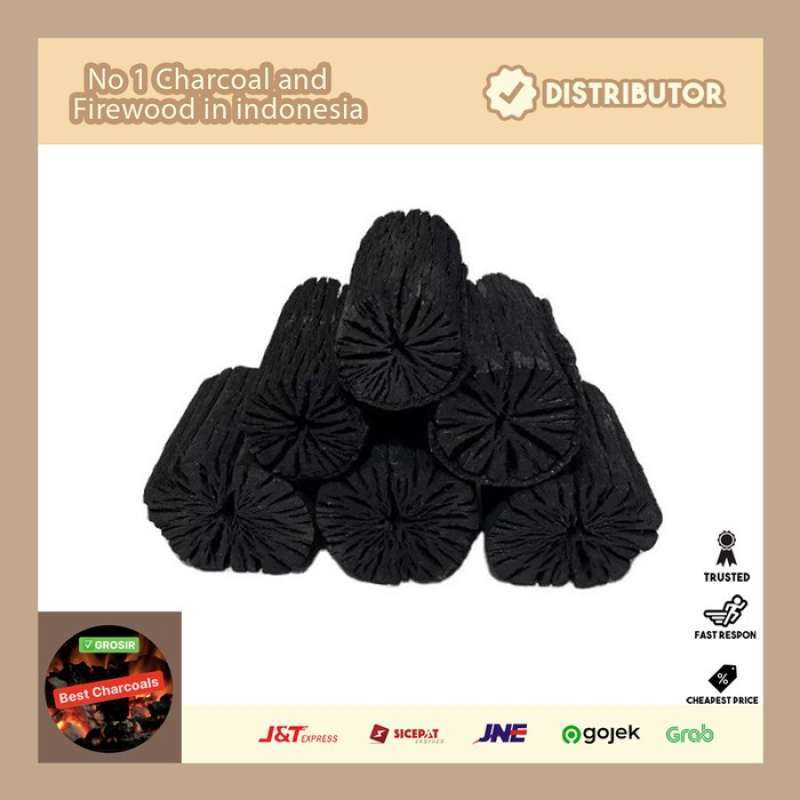 Jual Arang Kayu 1kg Bbq Premium Food Grade Barbeque Hardwood Charcoal ...
