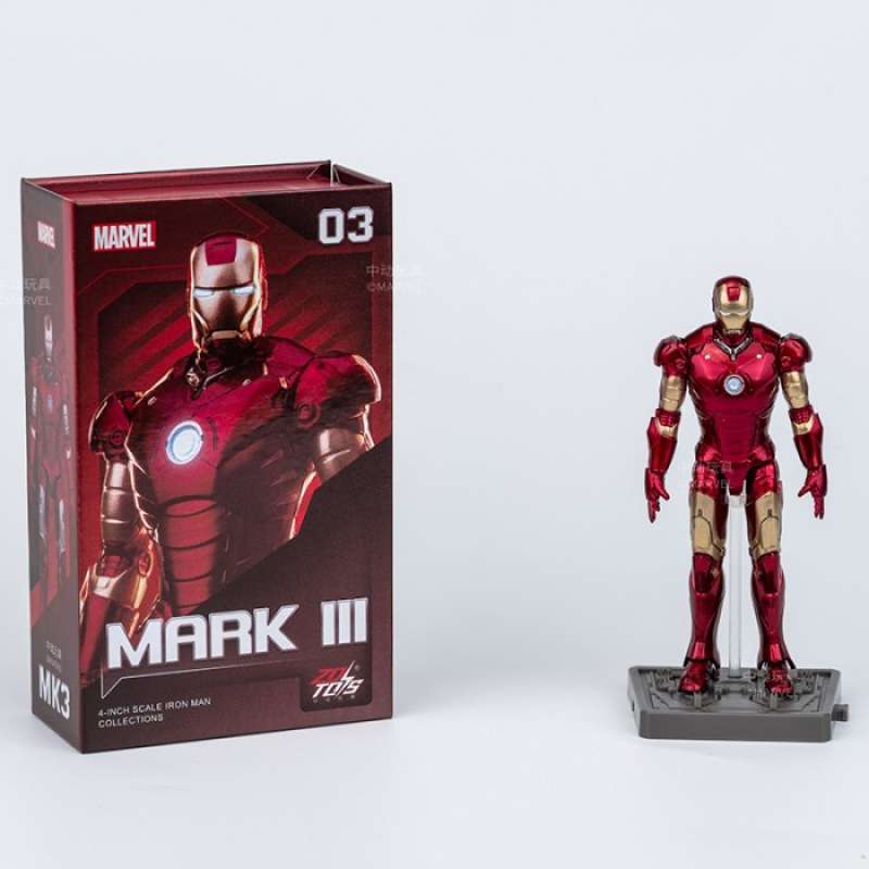 ZD Toy 1/5 Iron Man 36cm Mk3 légendes originales Collection
