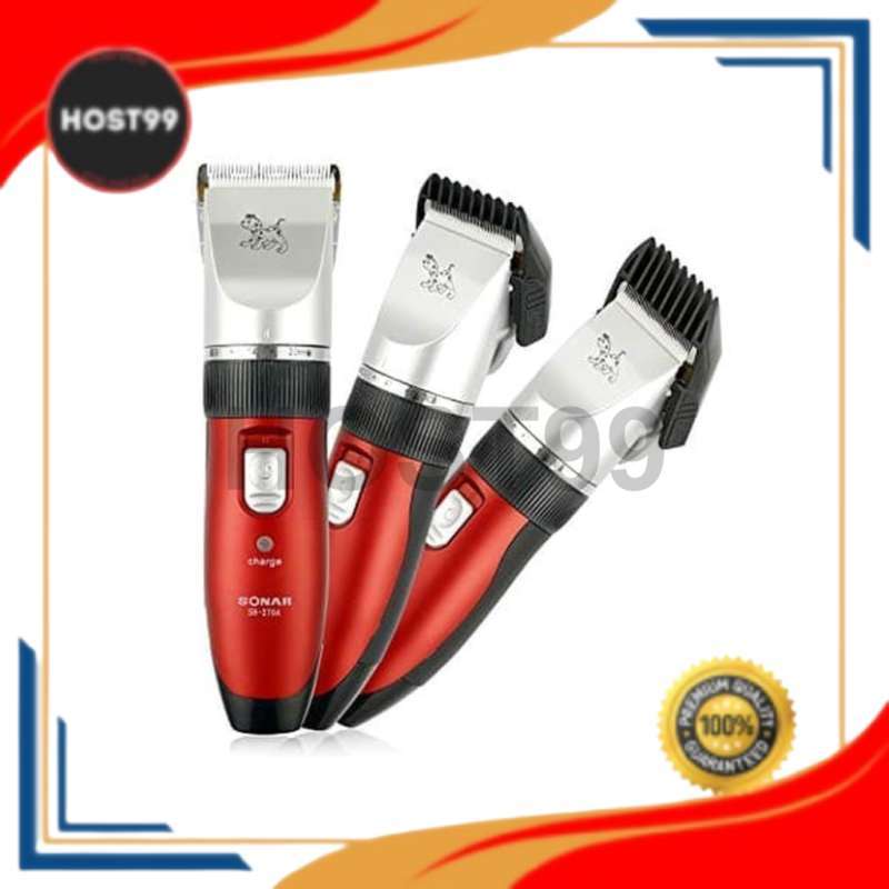 DH PERLENGKAPAN PROFESSIONAL PET CLIPPER SONAR SN-270A CUKURAN HEWAN  CHARGER GROOMING ANABUL 0186