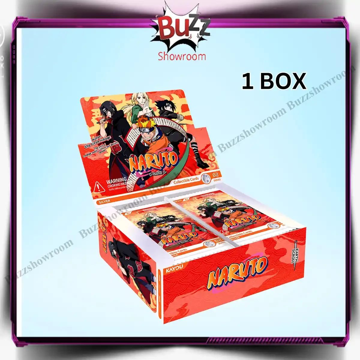 Promo Kayou Naruto Earth Scroll 002 Sea Smriti Card Koleksi Kartu