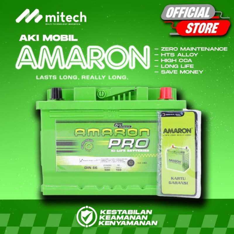 Jual Aki Mobil Chevrolet Aveo Din 66 55559 Amaron Aki Kering 12v / 66ah