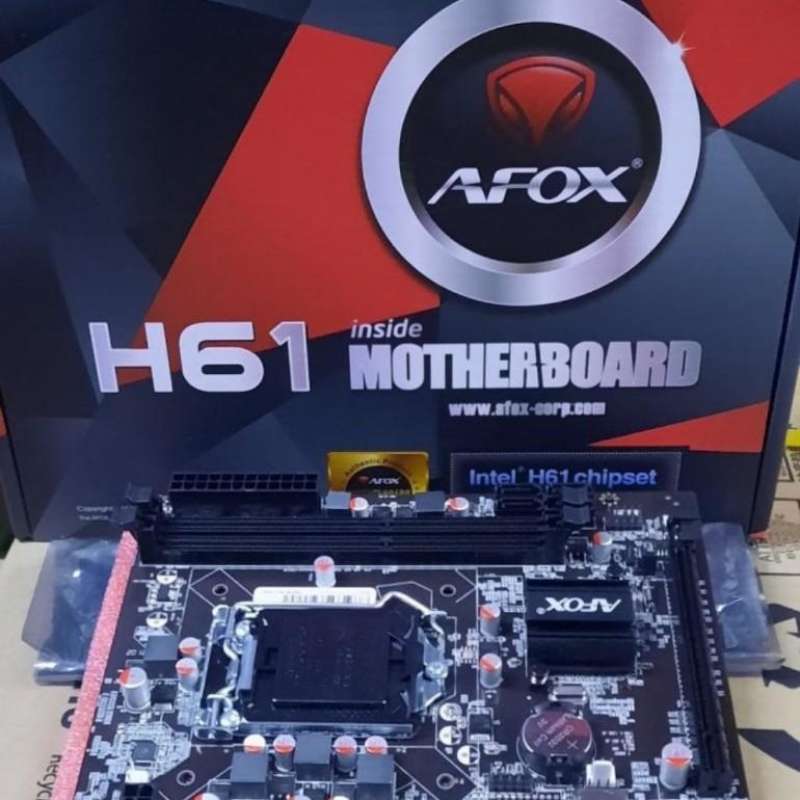 Jual Motherboard Afox H61 Lga 1155 Gen 2 / 3 Ivy H61-ma2 Di Seller ...
