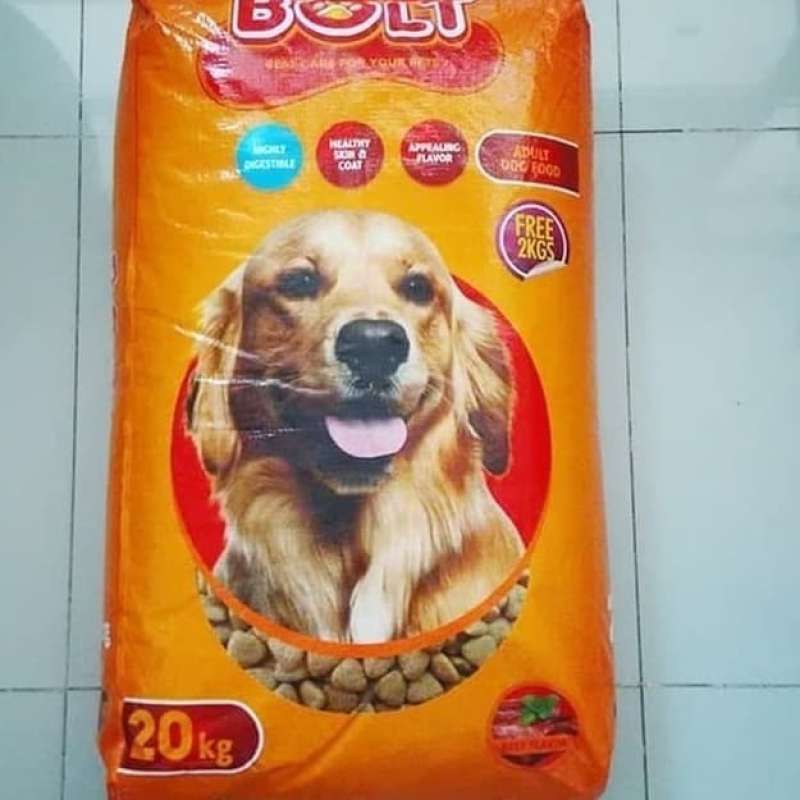 Promo Bolt Dog 20Kg Promo!!!Dog Food Bolt Dog Kible Segita 20Kg Diskon