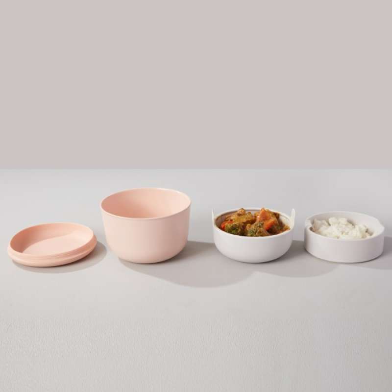 Promo Ekobo Bamboo Store & Go Lunch Set 2 Microwaveable Compartments Diskon 23 di Seller Ha