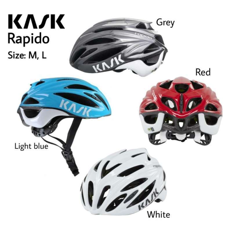Promo Kask Rapido Helm Helmet Sepeda Gowes Original Diskon 23 di