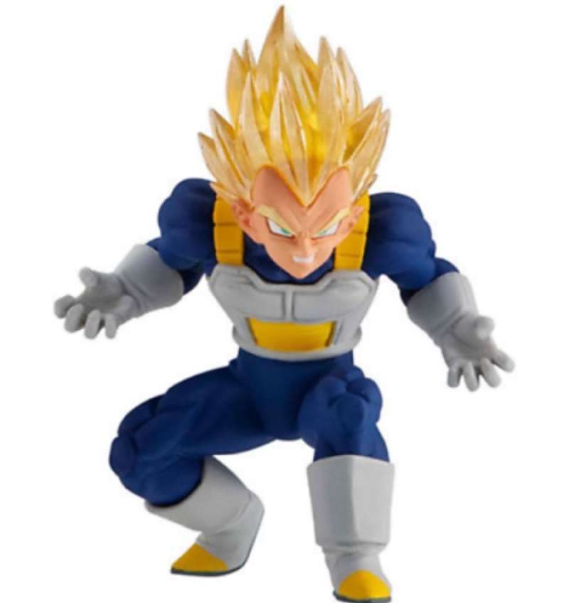 Mini Figurine Gashapon Majin Vegeta Super Saiyan – Dragon Ball Z, Bandai HG