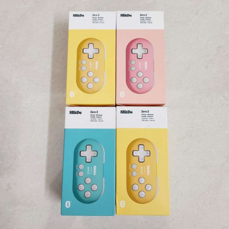 Promo 8bitdo Zero 2 Mini Controller Gamepad Bluetooth Switch Android PC