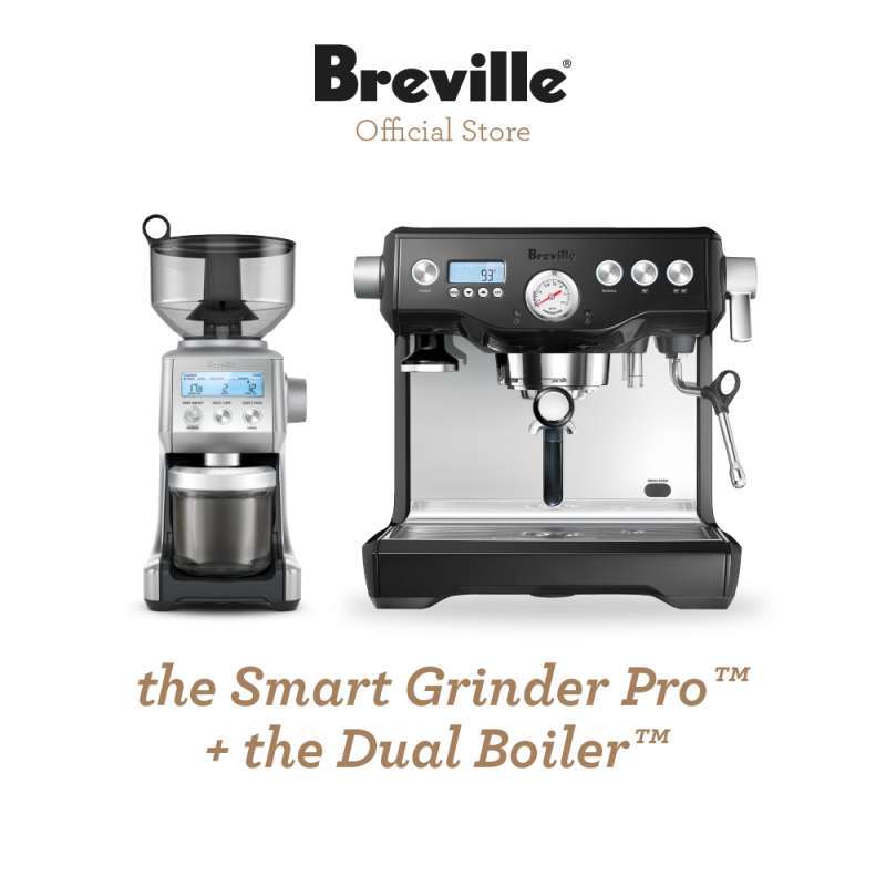 Promo Breville the Smart Grinder™ Pro + The Dual Boiler™ Paket Mesin