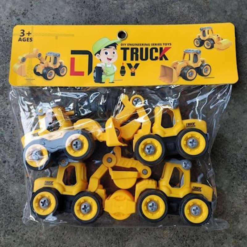 Promo mainan anak diy contruksi mainan edukasi anak bongkar pasang
