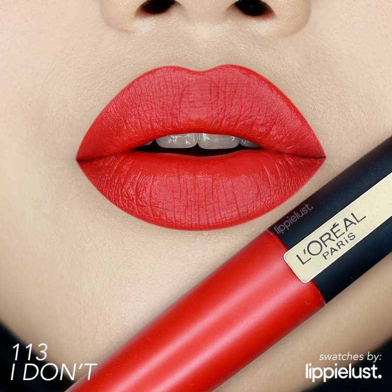 Jual L'OREAL PARIS Rouge Signature Matte Colored Lip Ink [ LOREAL ] di ...