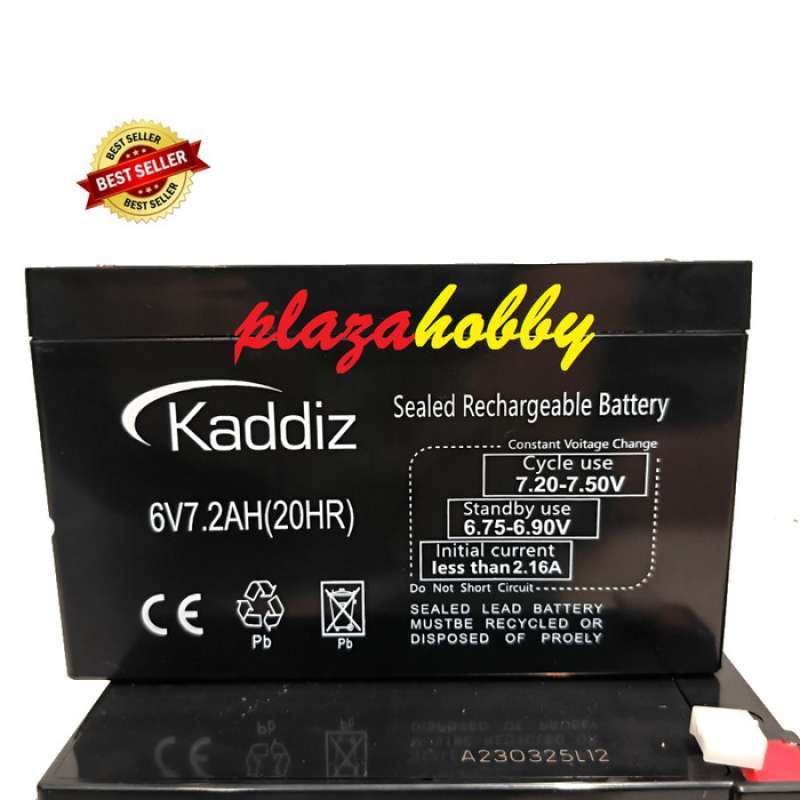 Promo Aki Kering 6V 7Ah Aj Power Untuk Mobil Aki Anak Pliko Pmb Ups