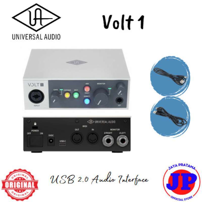Promo Universal Audio Volt 1 Usb Audio Interface Soundcard Original ...