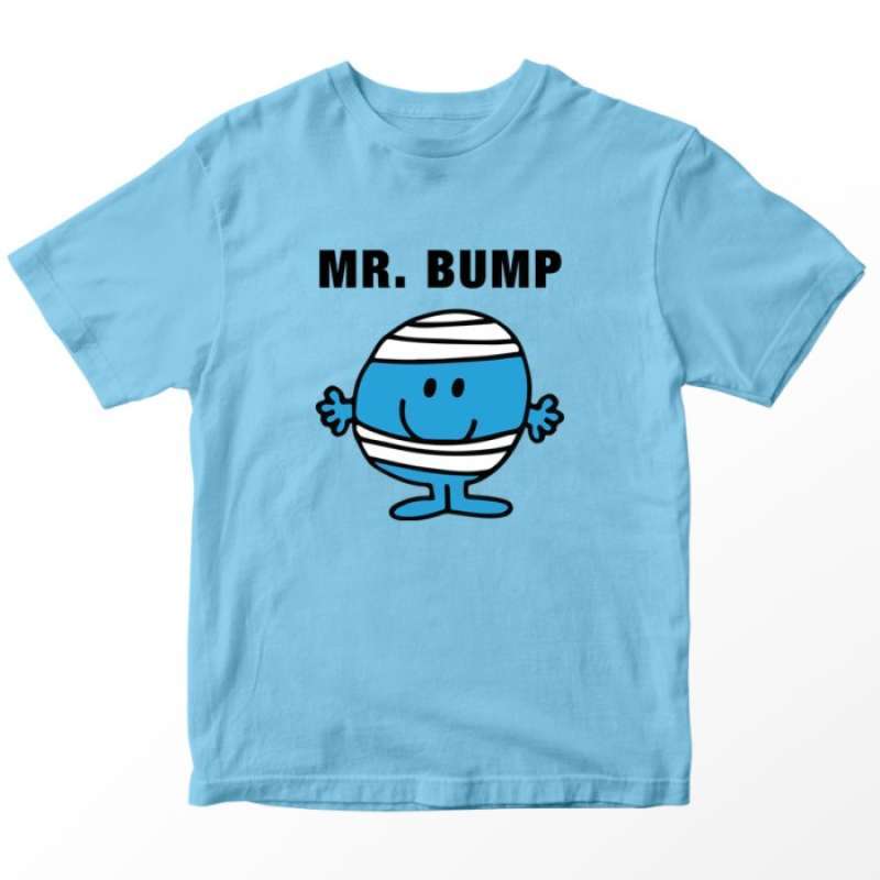 Promo Kaos Mr. Men Little Miss Mr Bump, Warna Biru Muda 1-10 Tahun ...