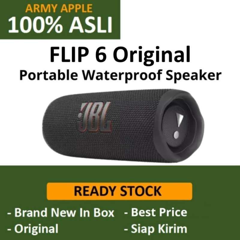 Promo TOKO ADAKU-JBL Flip 6 Portable Speaker Bluetooth Flip6 Waterproof