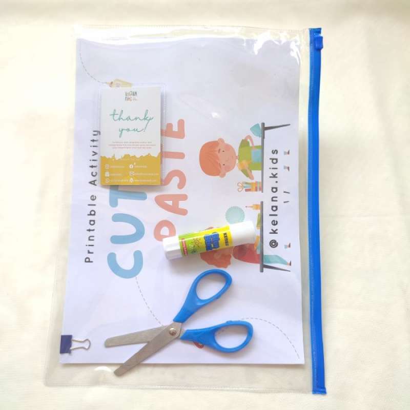 Jual Worksheet Aktivitas Cut & Paste - 15 Lembar - Hanya Kertas - Hanya