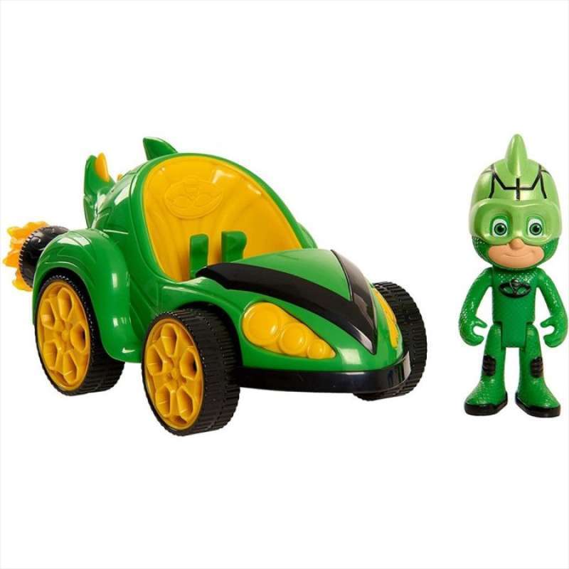 PJ Masks - Figurine anticulée Super Puissance (GEKKO