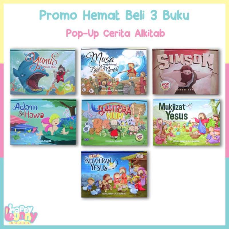 Promo BELI 3 BUKU POP-UP CERITA ALKITAB KEATAS HARGA SUPER HEMAT ...