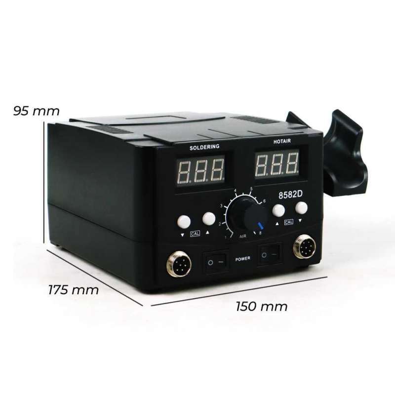 Jual Mypovos Soldering Station 2 In 1 Solder 70w With Hot Air Heat Gun ...