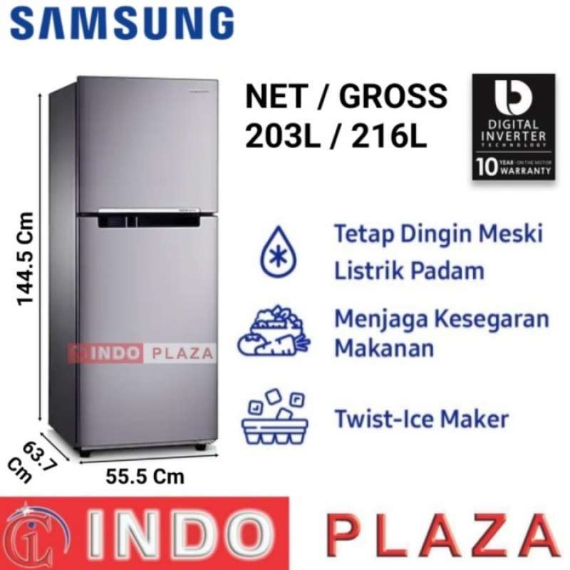 Jual Kulkas Samsung 2 Pintu Digital Inverter Rt20farwdsa Di Seller Indo