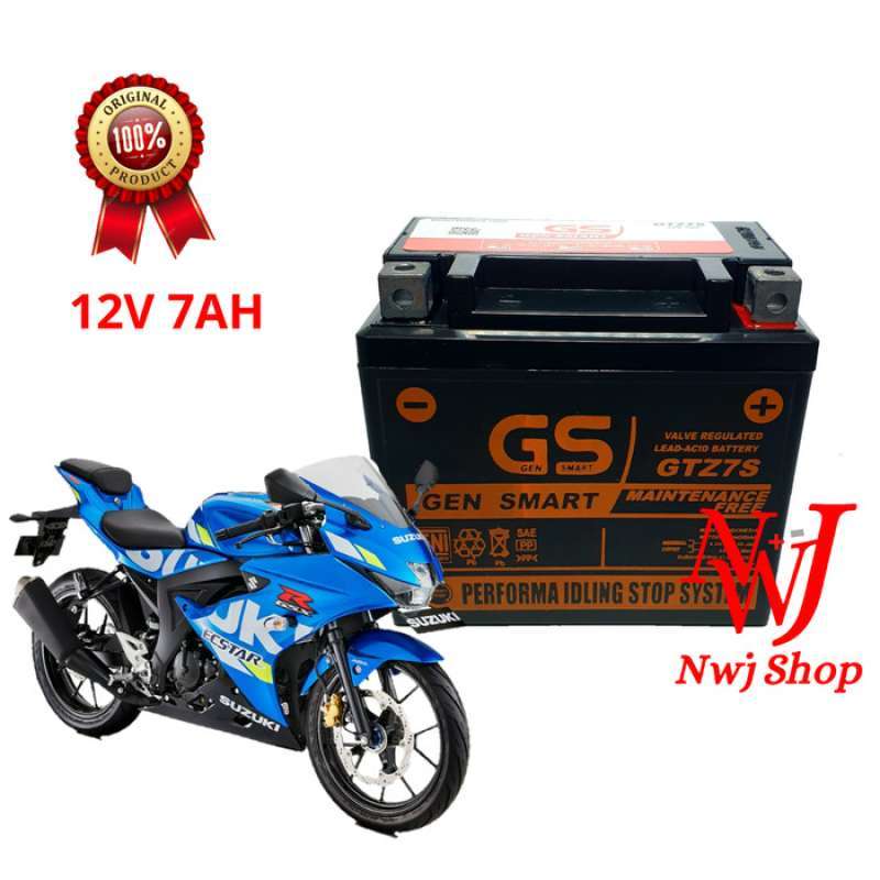 Promo Aki Kering Motor Suzuki Gsx R150 Gsx S150 Gtz7s Gtz6s Ytz7s Gs Mf
