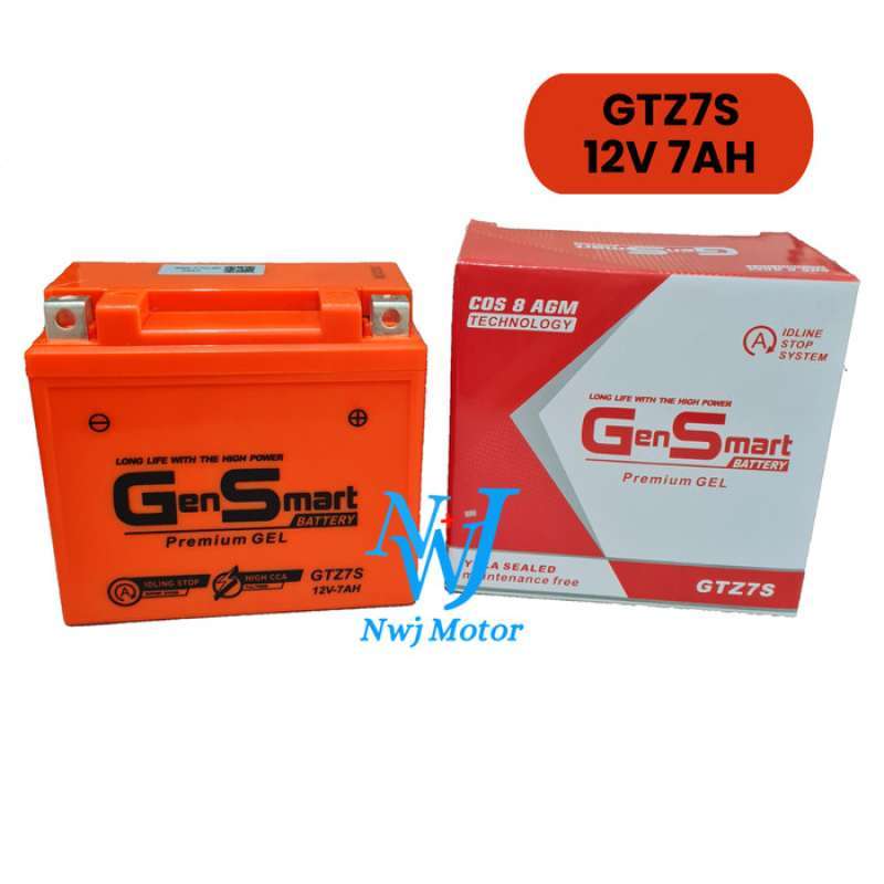 Promo Aki Motor Yamaha Fazzio Filano Gtz7s Gtz6s Ytz6v Ytz7s Mf Aki