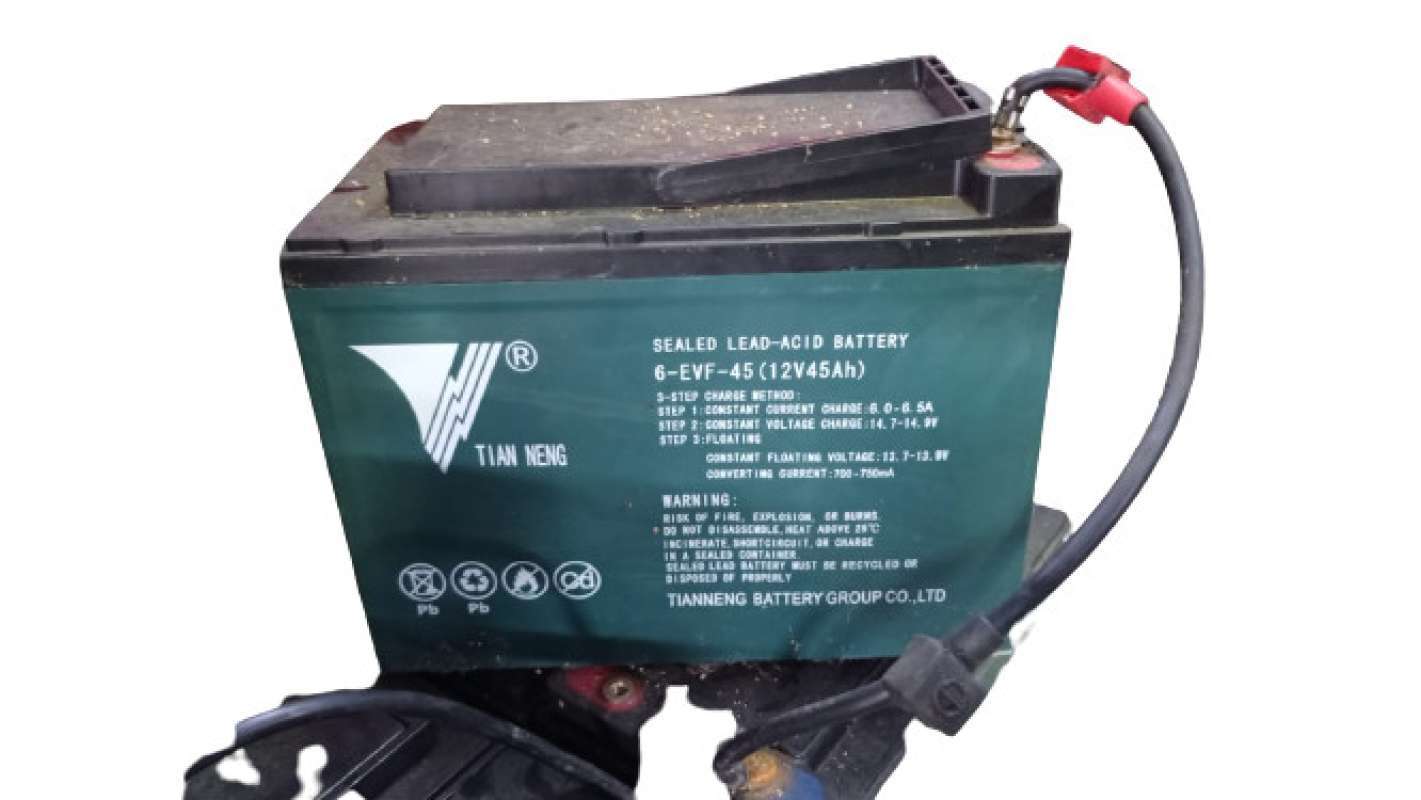 Promo Battery 12 Volt 45 Ah Diskon 33% Di Seller Kanzahana Store - Koja ...