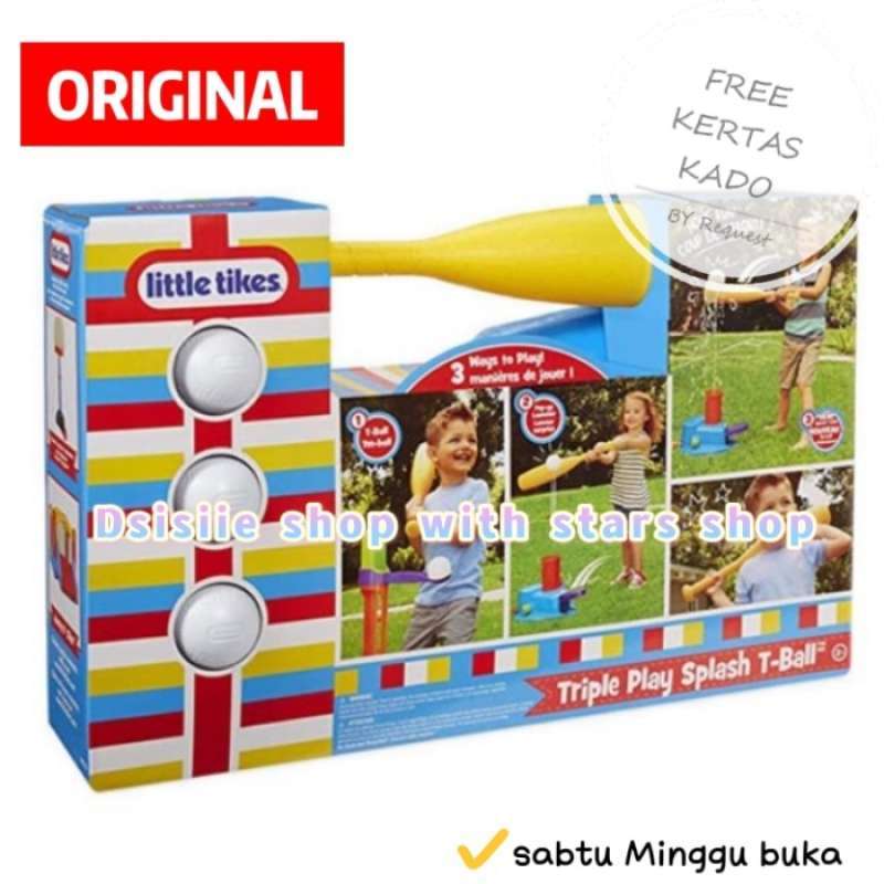 Jual Little Tikes Baseball Triple Play Splash T ball Set Original Di Seller Kingyo Cengkareng Timur Kota Jakarta Barat Blibli
