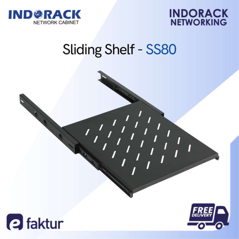 Promo Indorack Acceses Close Rack Sliding Shelf Depth 550mm Ambalan ...