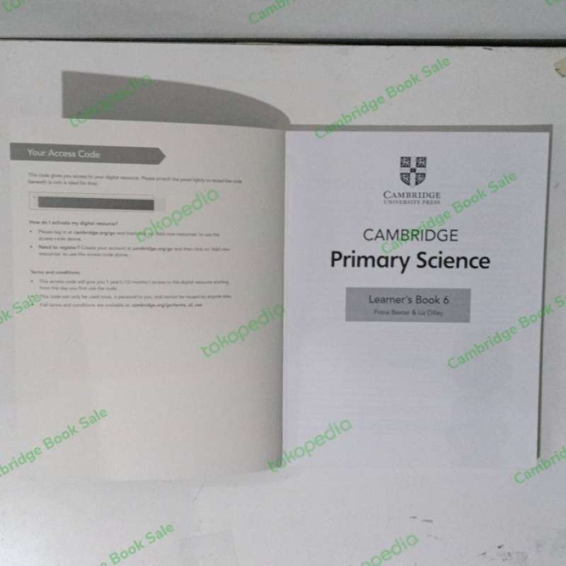 Promo New Cambridge Primary Science Learner Book 6 W Digital Access 1 ...