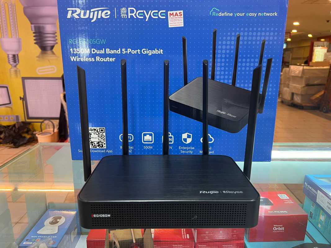 Jual Ruijie Cloud Managed Rg-eg105gw All-in-one Business Wireless ...
