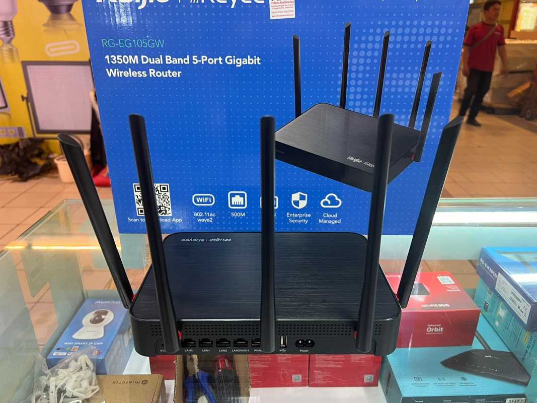 Jual Ruijie Cloud Managed Rg-eg105gw All-in-one Business Wireless ...