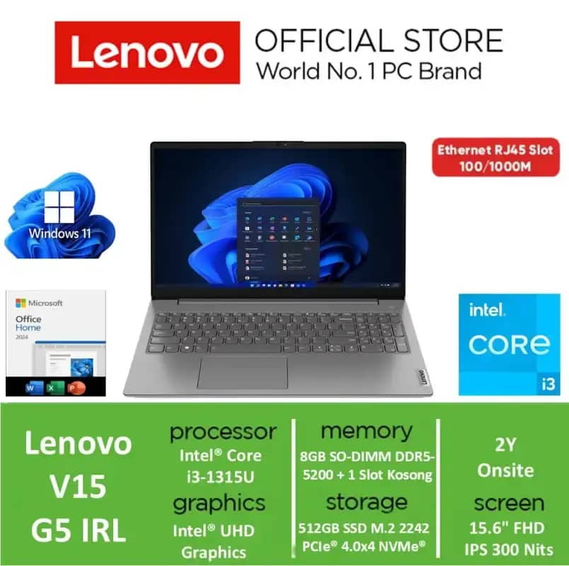 Lenovo V15 Gen5 台13世代Core i5/24GB/512GB fake is crime機 Lenovo V15