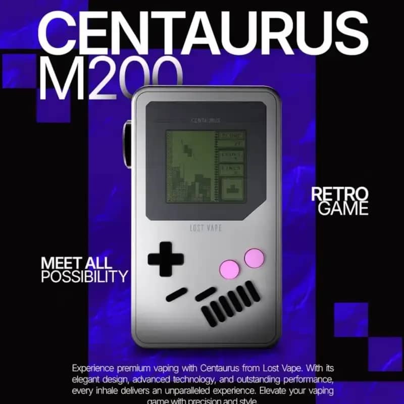 Jual Centaurus M200 | Retro Game Edition / Limited Edition | Mod Only Di  Seller Vape Spark - Tanjung Duren Utara, Kota Jakarta Barat