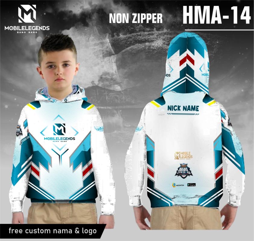 Promo Jersey Hoodie Mobile Legends Bang Bang Anak Baju Ml Kaos