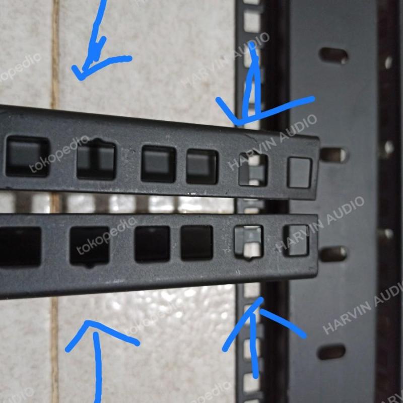 Jual Besi Rack Mounting 24u - 106,7cm Model -u- Akurasi Tanda Di Seller ...